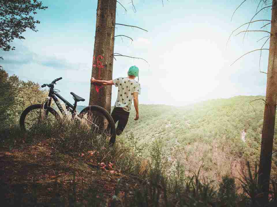 mountain biking